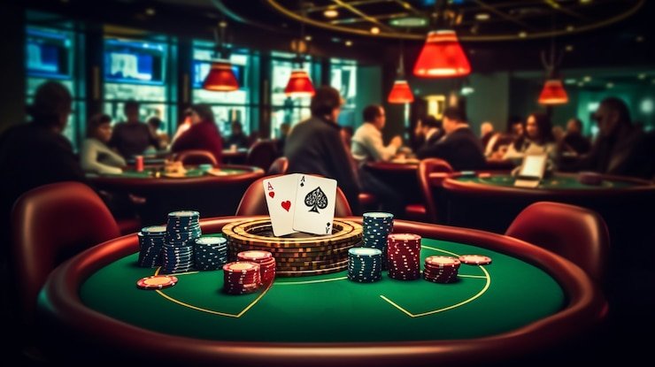 Live blackjack table in gamingjitu Asia Gaming studio with dealer and multi-camera feed